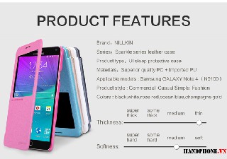 handphone Nillkin SPARKLE SS Note4N910 3