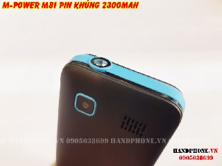 Điện thoại M power m81 pin khủng 2300mAh ghi âm cuộc gọi tự động