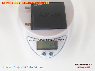 4 Lipo 4000mAh 645464 3 85V
