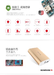 Pin dự phòng Power Bank Yoobao YBM3 7800mAh