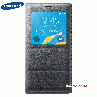Bao Da S View Flip Cover Samsung Galaxy Note 4 N910 Chính Hãng