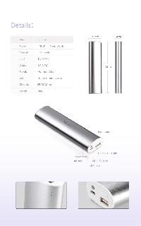 Pin dự phòng Power Bank Yoobao Magic Wand YB6014 10400mAh
