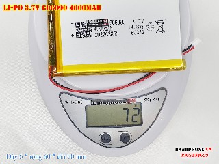 4 Lipo 606090 37v4000mAh